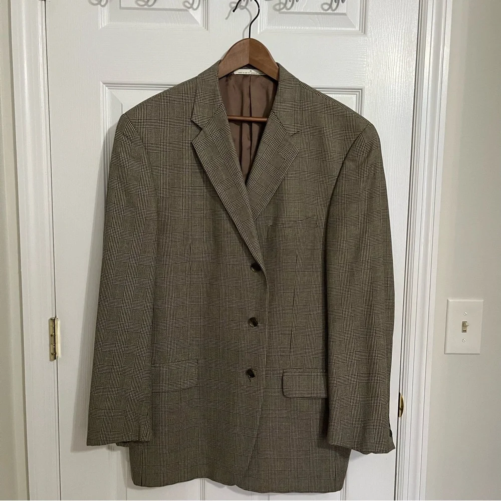 Joseph Abboud Brown Wool Sport Coat Timeless Tailoring